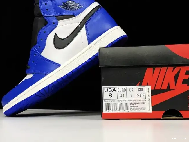 Cheap Retro High 1 403 'Game Jordan 555088 Air Royal' OG - 0625